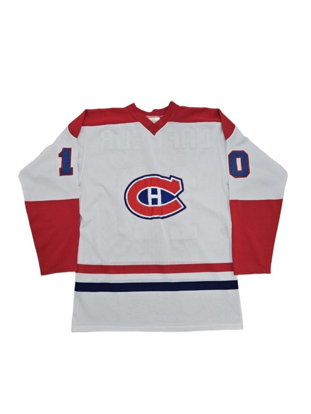 Vintage Montreal Canadiens Guy Lafleur #10 Athletic Knit Jersey